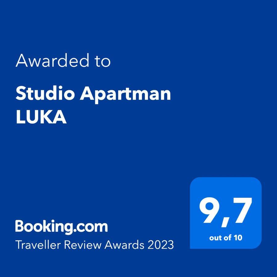 Studio Apartman Luka เซนญ์ ภายนอก รูปภาพ